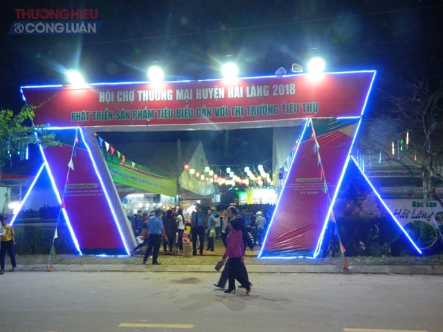 Quảng Trị: Hội chợ thương mại huyện Hải Lăng 2018- hàng nông sản lên ngôi