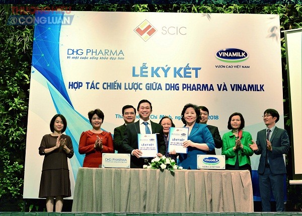 Ký kết hợp tác chiến lược Vinamilk & HDG Pharma: Vì cuộc sống tốt đẹp hơn