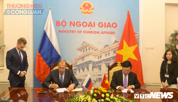 Bộ Ngoại giao Việt Nam - Nga ký Kế hoạch hợp tác 2019 - 2020