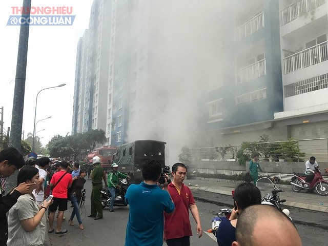 Bộ Xây dựng chỉ đạo khẩn vụ cháy chung cư Carina Plaza