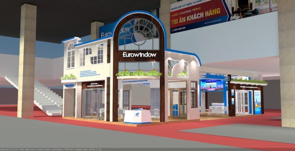 Eurowindow giới thiệu sản phẩm cửa thông minh tại Vietbuild Hà Nội 2018 - Hình 1