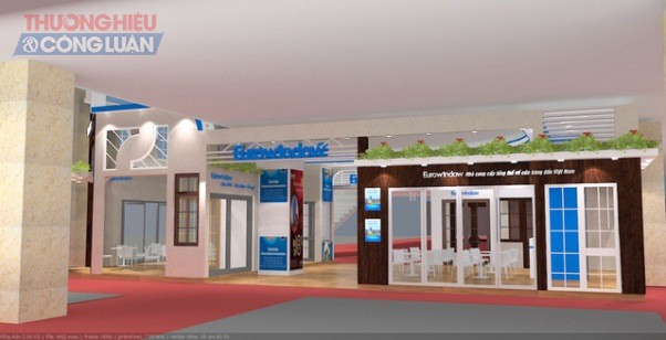 Eurowindow giới thiệu sản phẩm cửa thông minh tại Vietbuild Hà Nội 2018