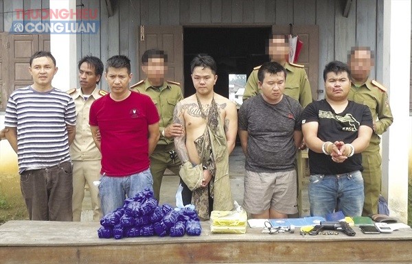 Triệt phá đường dây vận chuyển ma túy "khủng" xuyên quốc gia