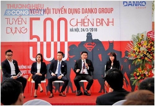 Hàng trăm ứng viên tiềm năng tham dự ngày hội tuyển dụng Danko Group 2018