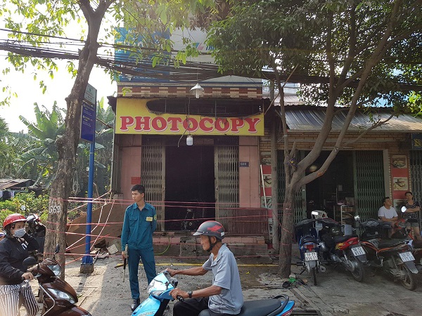 TP.HCM: Cháy nhà hai tầng kinh doanh photocopy, một bé 2 tuổi tử vong - Hình 1