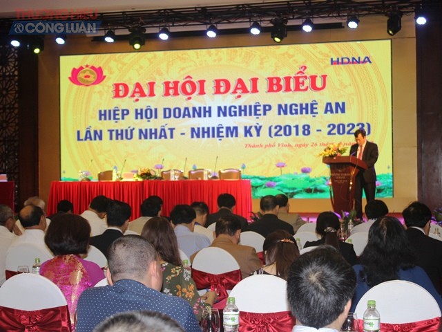 Thành lập Hiệp hội doanh nghiệp Nghệ An