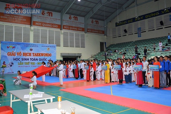 Gia Lai đăng cai Giải vô địch Taekwondo Học sinh toàn quốc lần thứ VIII-khu vực Miền Trung - Hình 1