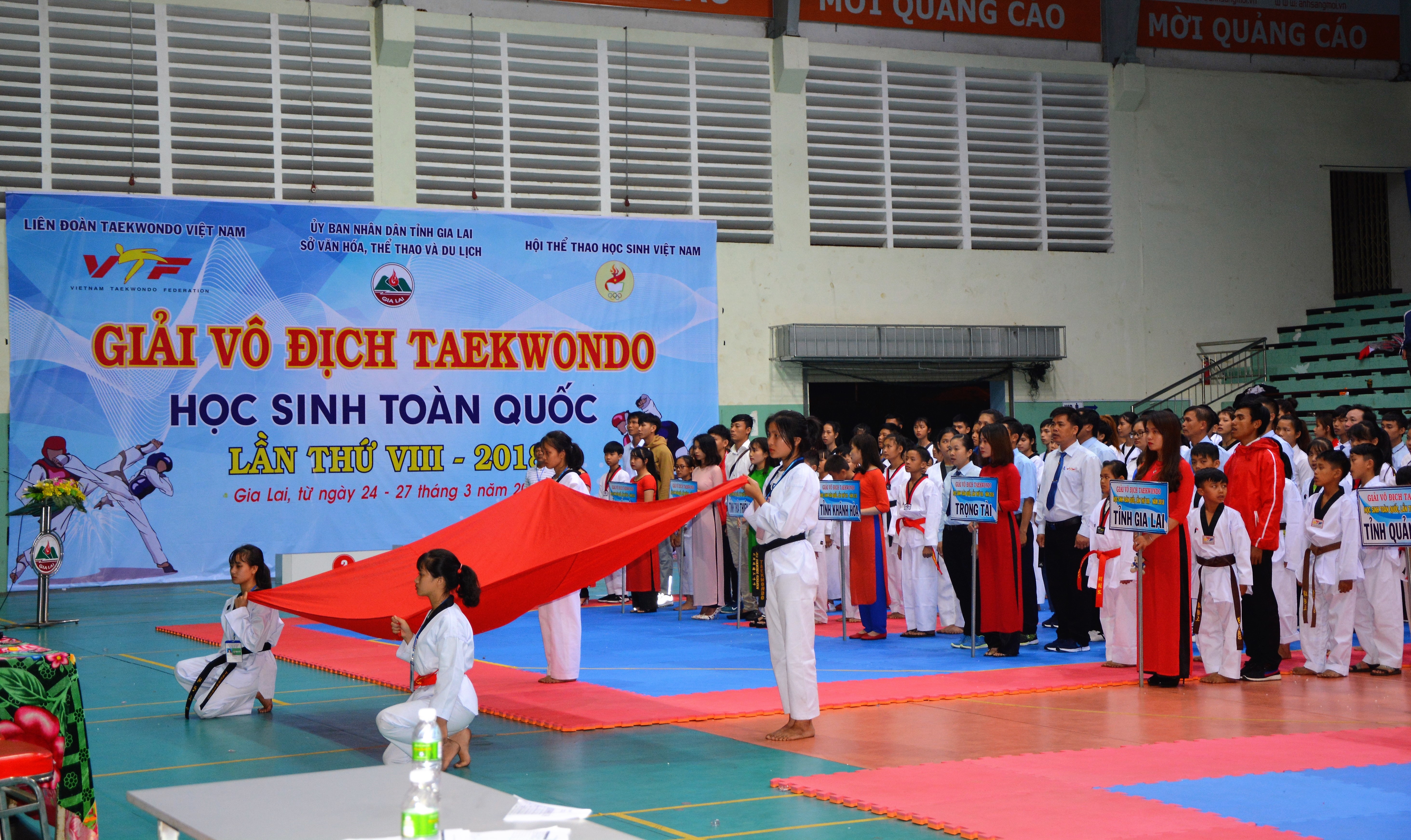 Gia Lai đăng cai Giải vô địch Taekwondo Học sinh toàn quốc lần thứ VIII-khu vực Miền Trung