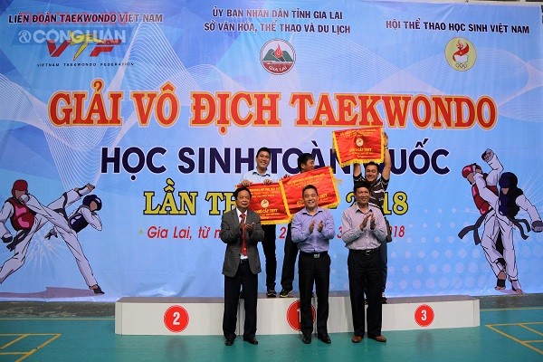 Gia Lai đăng cai Giải vô địch Taekwondo Học sinh toàn quốc lần thứ VIII-khu vực Miền Trung - Hình 5