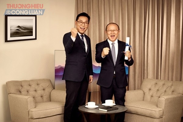 HLV Park Hang Seo trở thành Đại sứ thương hiệu của Samsung tại Việt Nam - Hình 1
