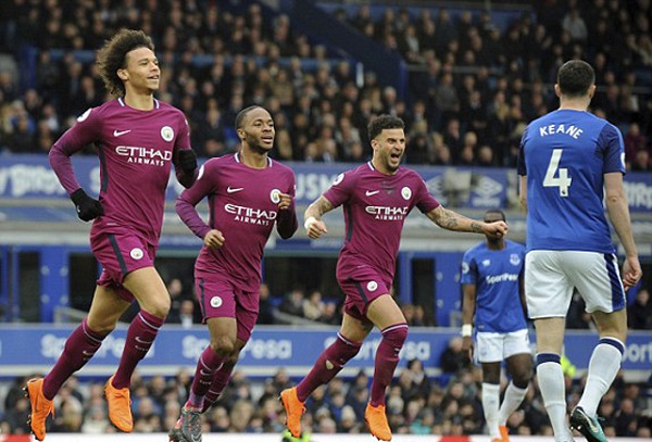 Everton 1-3 Man City: Thiên đường cách một bước chân - Hình 1