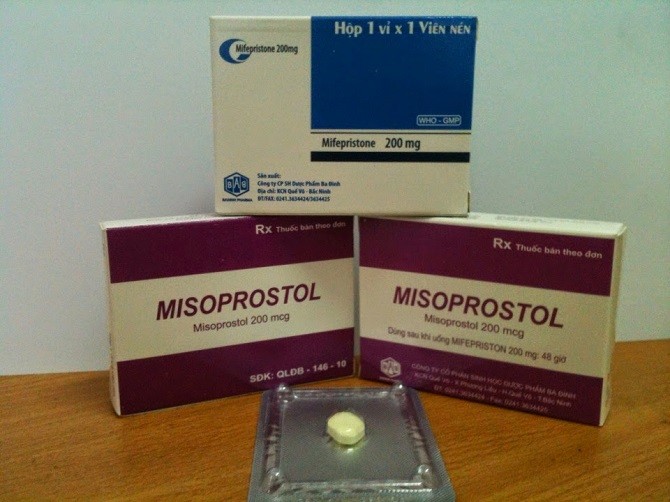 Đình chỉ lưu hành thuốc viên nén Misoprostol - Hình 1