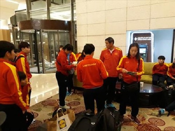 ĐT nữ Việt Nam đã có mặt tại Jordan để chuẩn bị cho giấc mơ VCK Asian Cup nữ 2018 - Hình 1