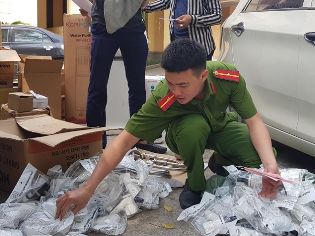 Nghệ An: Bắt xe tải vận chuyển 478 sản phẩm không rõ nguồn gốc