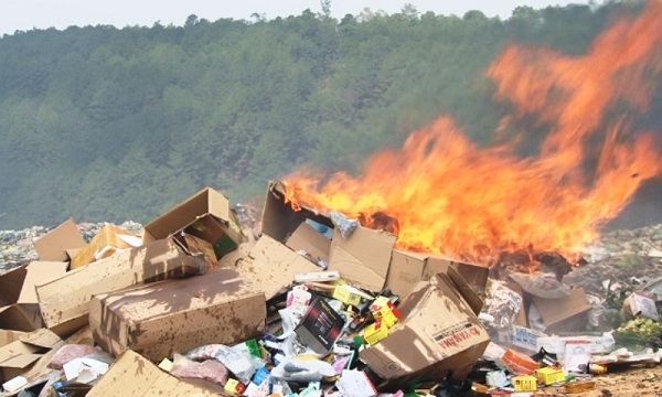 Lâm Đồng: Tiêu hủy gần 4.000 sản phẩm không rõ nguồn gốc - Hình 1