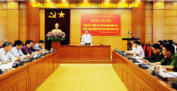 Vĩnh Phúc: Triển khai nhiệm vụ phòng, chống thiên tai và tìm kiếm cứu nạn năm 2018