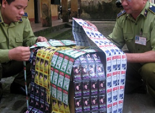 Bình Dương: Phát hiện số lượng khủng hàng giả mạo