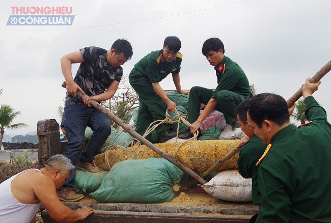Quảng Ninh: Phát hiện quả bom nặng 250kg còn sót lại từ chiến tranh - Hình 2
