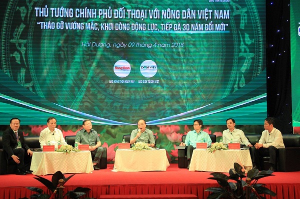 Hải Dương: Thủ tướng đối thoại trực tiếp nhằm tháo gỡ khó khăn cùng nông dân - Hình 1