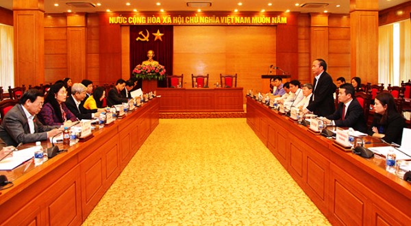 Đoàn công tác Ủy ban Tư pháp của Quốc hội giám sát tại tỉnh Vĩnh Phúc