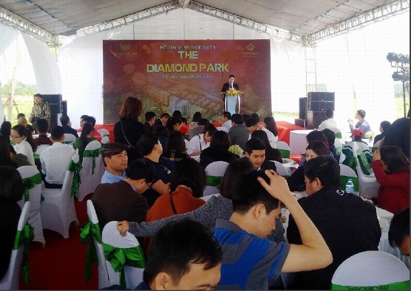 Dự án The Diamond Park (Mê Linh, Hà Nội): Có thêm nhiều chủ sau ngày mở bán