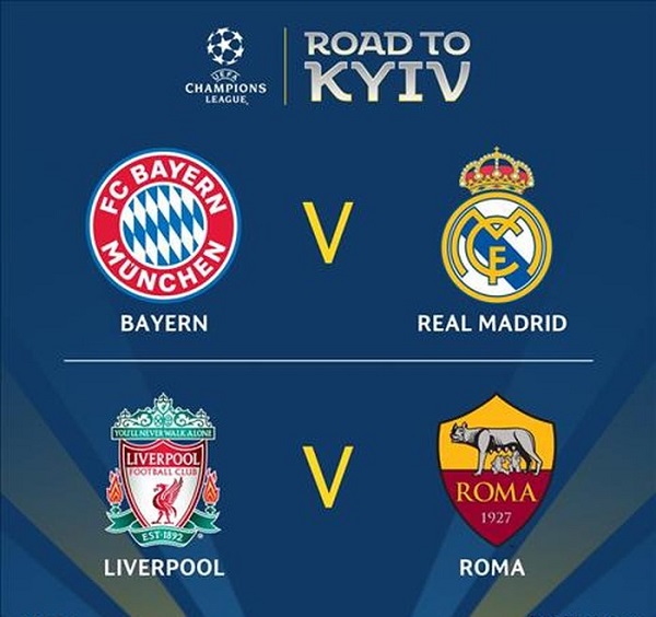 Bốc thăm bán kết Cup C1: Đại chiến đầy duyên nợ giữa Real Madrid và Bayern Munich