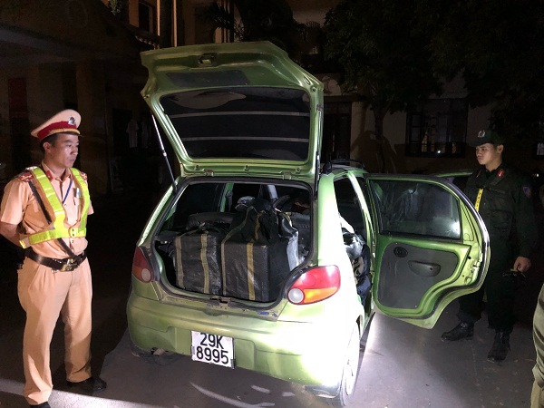 Bắc Giang: Bắt đối tượng vận chuyển 137,5 kg pháo