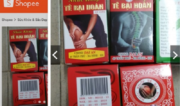 Bộ Y tế yêu cầu đình chỉ lưu hành thuốc có tên "Nhức khớp tiêu bại hoàn"