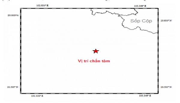 Lại động đất ở gần biên giới Việt - Lào - Hình 1