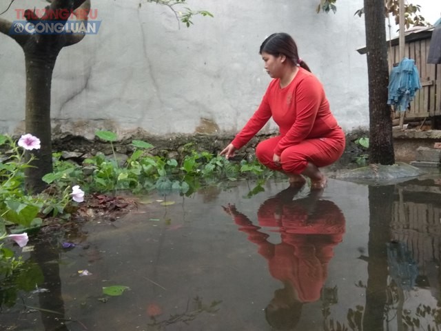 Thanh Hóa: Nước ô nhiễm “bủa vây” cửa nhà, gia đình thương binh nghèo kêu cứu - Hình 3