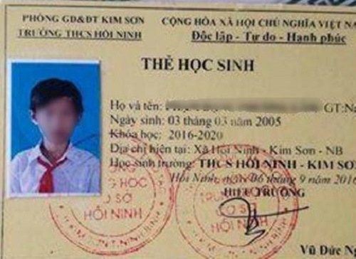 Ninh Bình: Bị nghi lấy trộm đồ của bạn, nam sinh bỏ nhà ra đi