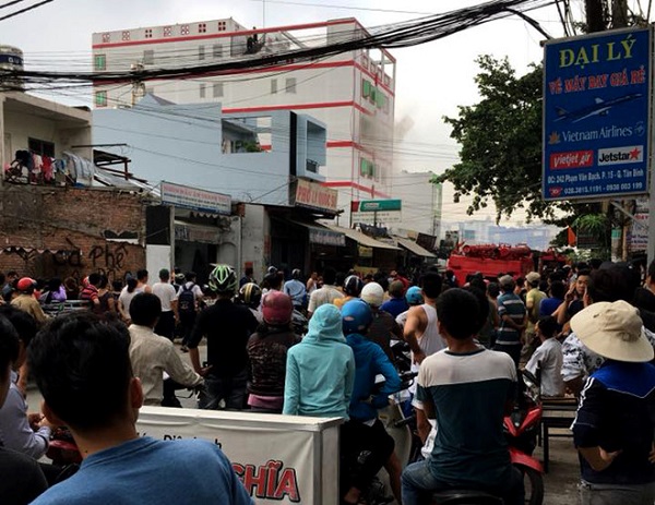 TP.HCM: Khách sạn Thảo Hòa 2 bị bà hỏa hỏi thăm