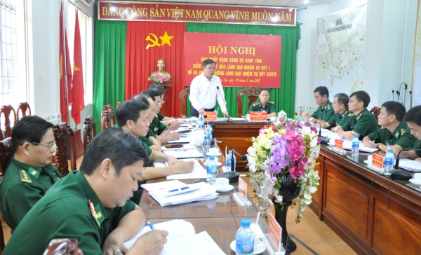 Bộ đội biên phòng Bà Rịa Vũng Tàu sơ kết quý I/2018