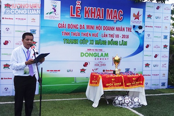 Thừa Thiên Huế: Khai mạc giải bóng đá Doanh nhân trẻ lần thứ 7 - Hình 1