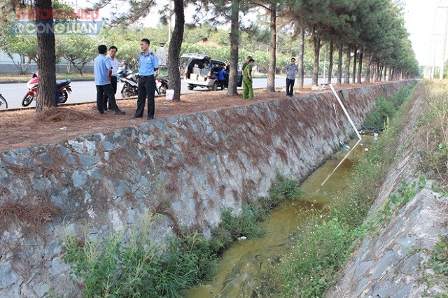 Đồng Nai : Xác minh sự cố nước thải tại KCN Tam Phước đổ ra môi trường - Hình 1