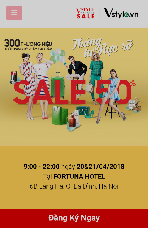 “Siêu giảm giá hàng hiệu”- Khách hàng thất vọng!