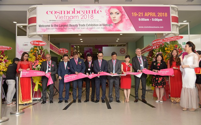 Khai mạc triển lãm quốc tế Cosmobeauté Vietnam 2018