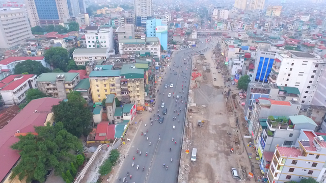 Hà Nội đầu tư 9.459 tỷ đồng làm đường trên cao từ Vĩnh Tuy đến Ngã tư Sở - Hình 1