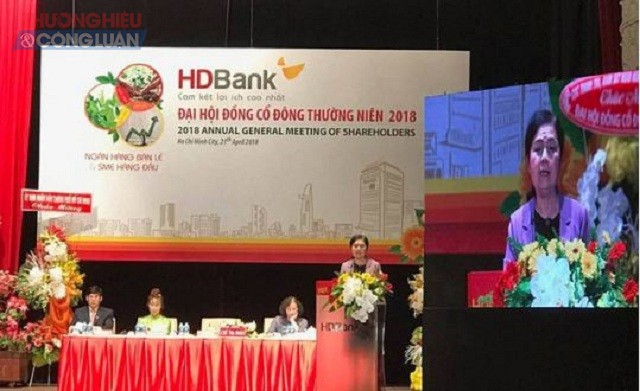 HDBank: Đại hội đồng cổ đông thường niên năm 2018 - Hình 1