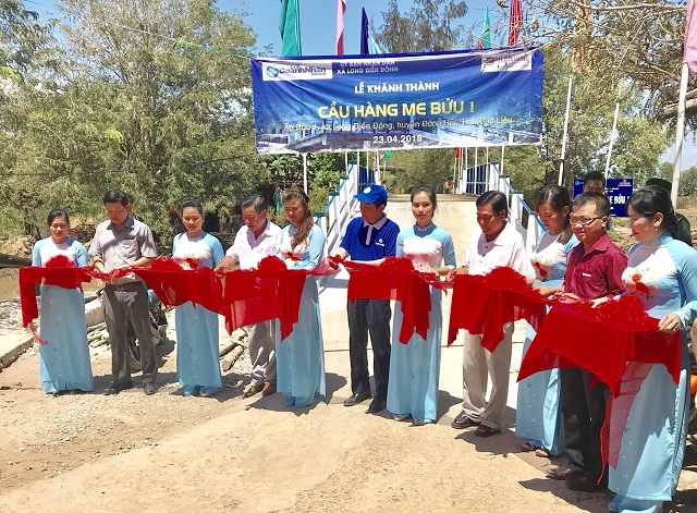 Phuc Khang Corporation trao cầu Giao thông nông thôn tại tỉnh Bạc Liêu