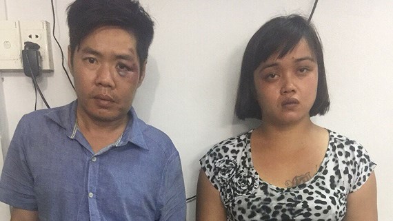 Bắt 2 đối tượng trong băng nhóm dàn cảnh va chạm giao thông để móc túi