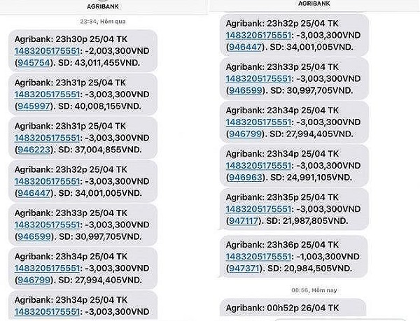 Mất tiền trong TK Agribank: Thẻ khách hàng có thể bị đánh cắp thông tin dữ liệu tại ATM