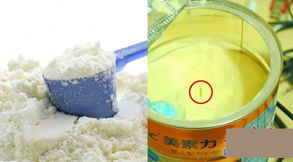 Cách phân biệt sữa bột thật và giả