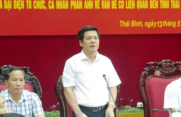Thái Bình có tân Bí thư Tỉnh ủy