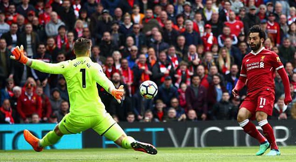 Salah vô duyên, Liverpool bất lực trước Stoke - Hình 1