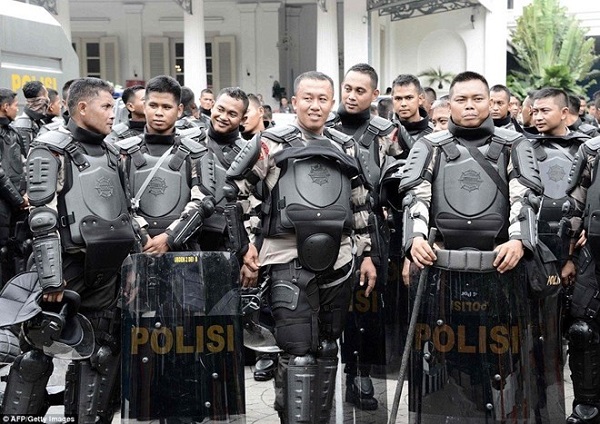 Indonesia huy động 20.000 nhân viên cảnh sát bảo đảm an ninh cho ngày 1/5
