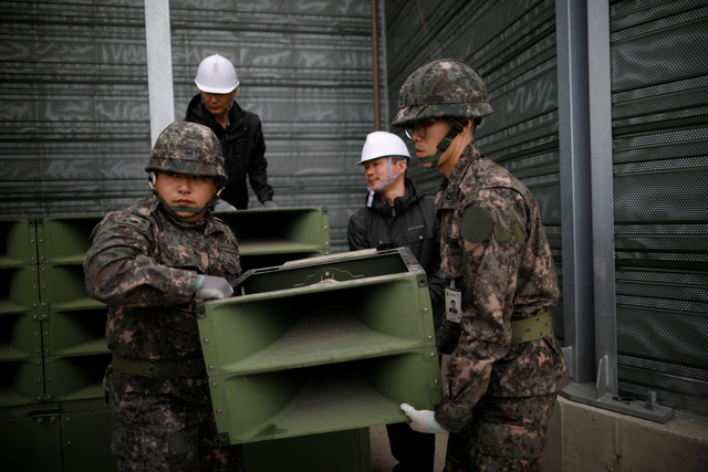 Triều Tiên dỡ loa tuyên truyền chống Hàn Quốc ở biên giới - Hình 3
