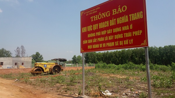 Vĩnh Cửu (Đồng Nai): “Sốt xình xịch” chuyện phân lô nền, xây dựng trái phép