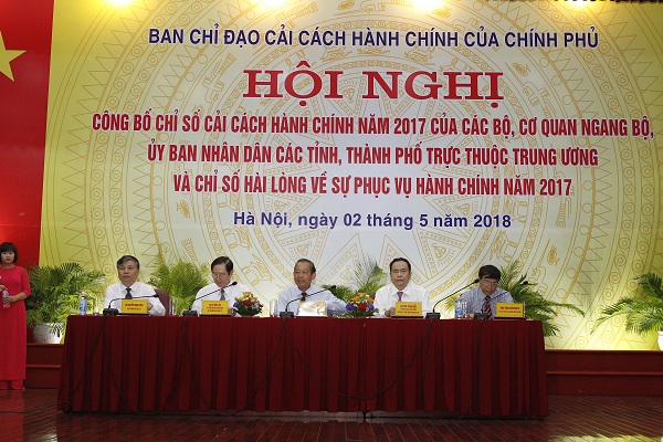 Chỉ số CCHC năm 2017: Ngân hàng Nhà nước và tỉnh Quảng Ninh dẫn đầu - Hình 1