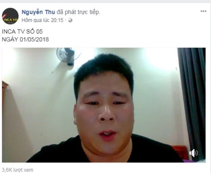 Giám đốc Vinaca vẫn “tranh thủ” livestream trước khi bị bắt